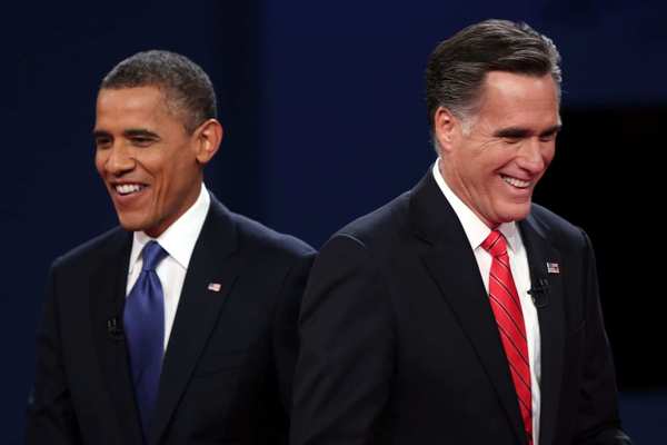 Obama And Romney Square Off In First Presidential Debate In Denver