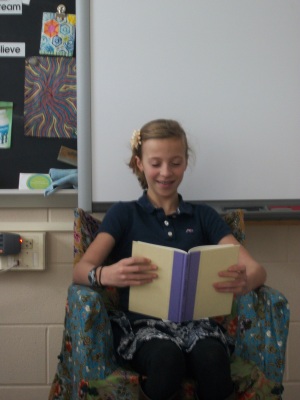 A book to check out: About Average by Andrew Clements