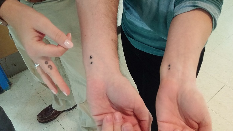 Project Semicolon in Galway