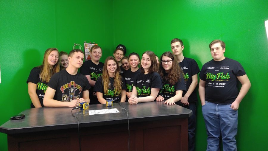 "Big Fish" serenade on GTV Friday morning! 