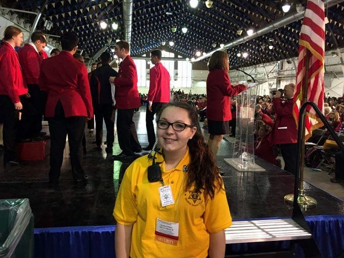 Working security at SkillsUSA