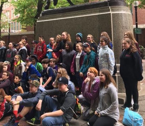 Memorable "off the itinerary" moments on the 7th grade Boston trip