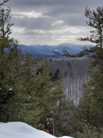 The view from the Meade Mountain summit