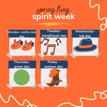 Student Senate's Upcoming Spirit Week